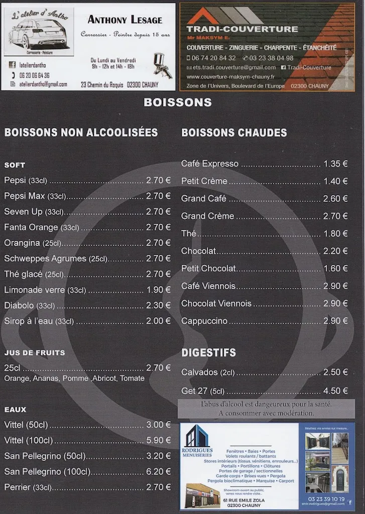 Menu_LE BISTROT_Chauny_image_1