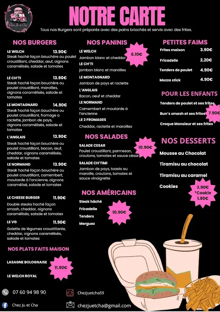 Menu_Chez Ju et Cha_Capinghem_image_1