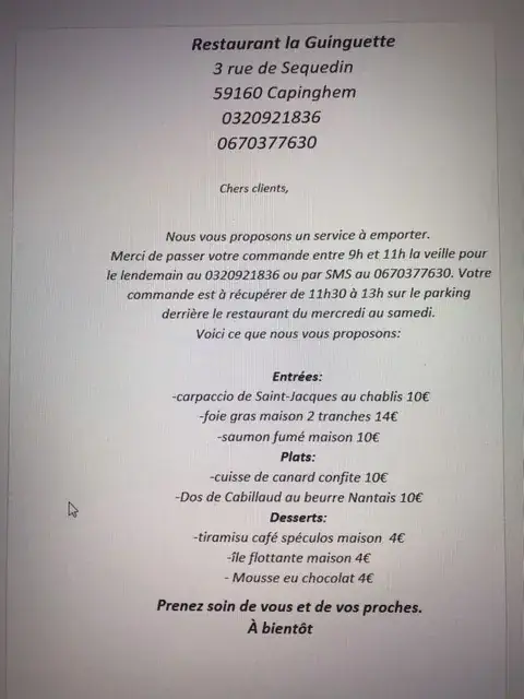 Menu_La Guinguette_Capinghem_image_4