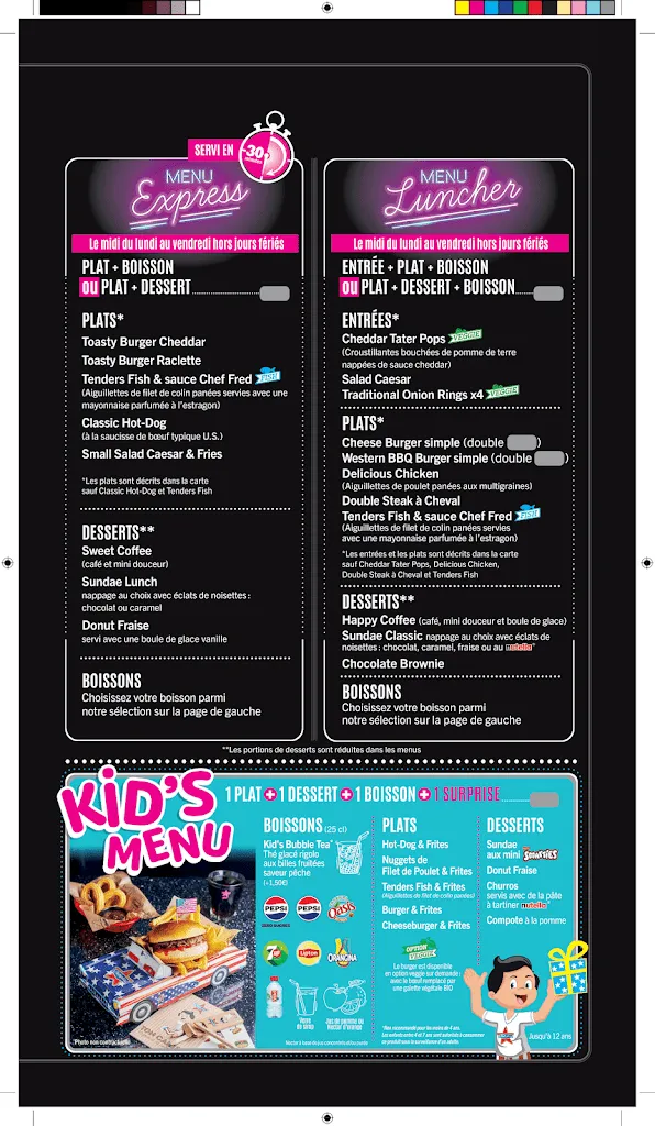 Menu_Memphis - Restaurant Diner_Lille_image_4