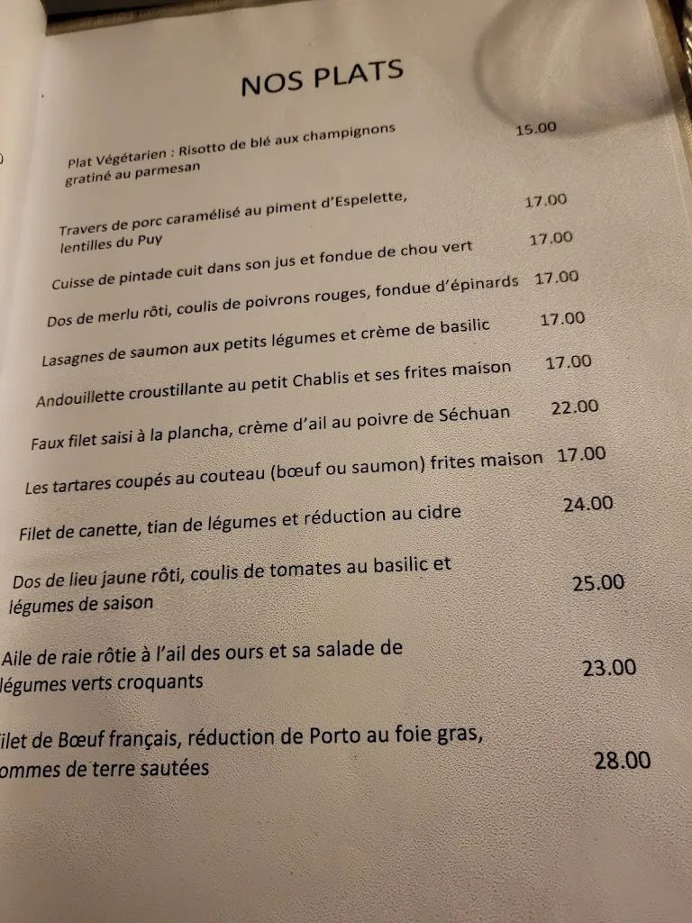 Menu_Bistrot du Terroir_Compiègne_image_1