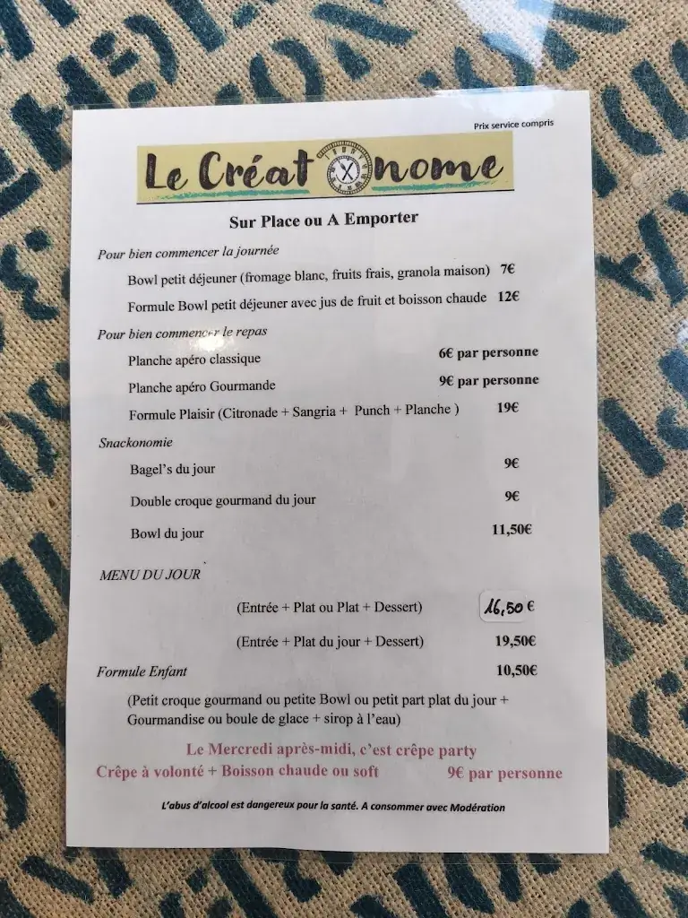 Menü_Le Créatonome_Compiègne_Bild_2