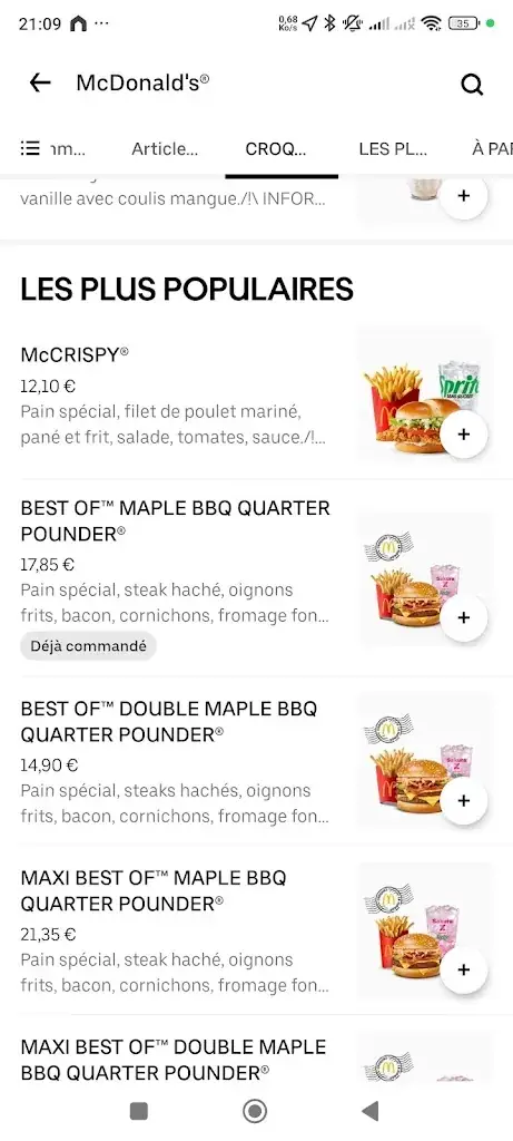 Menu_McDonald's_Clairoix_image_1