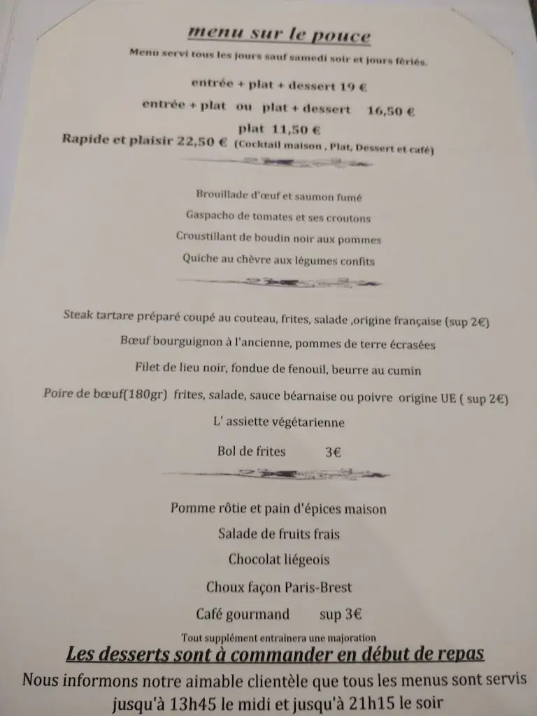 Menu_Nicolas... La Suite au Cottage_Lambres-lez-Douai_image_2