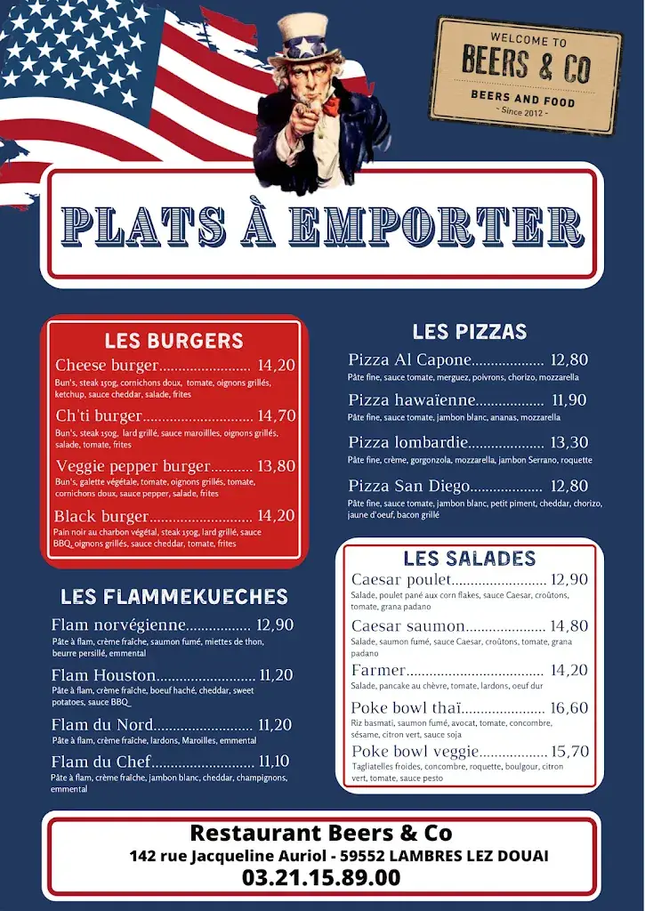 Menü_Beers & Co - Lambres-lez-Douai_Lambres-lez-Douai_Bild_1