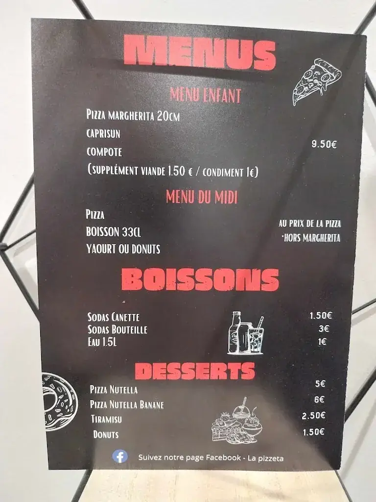 Menu_La Pizzeta_Courcelles-lès-Lens_image_3