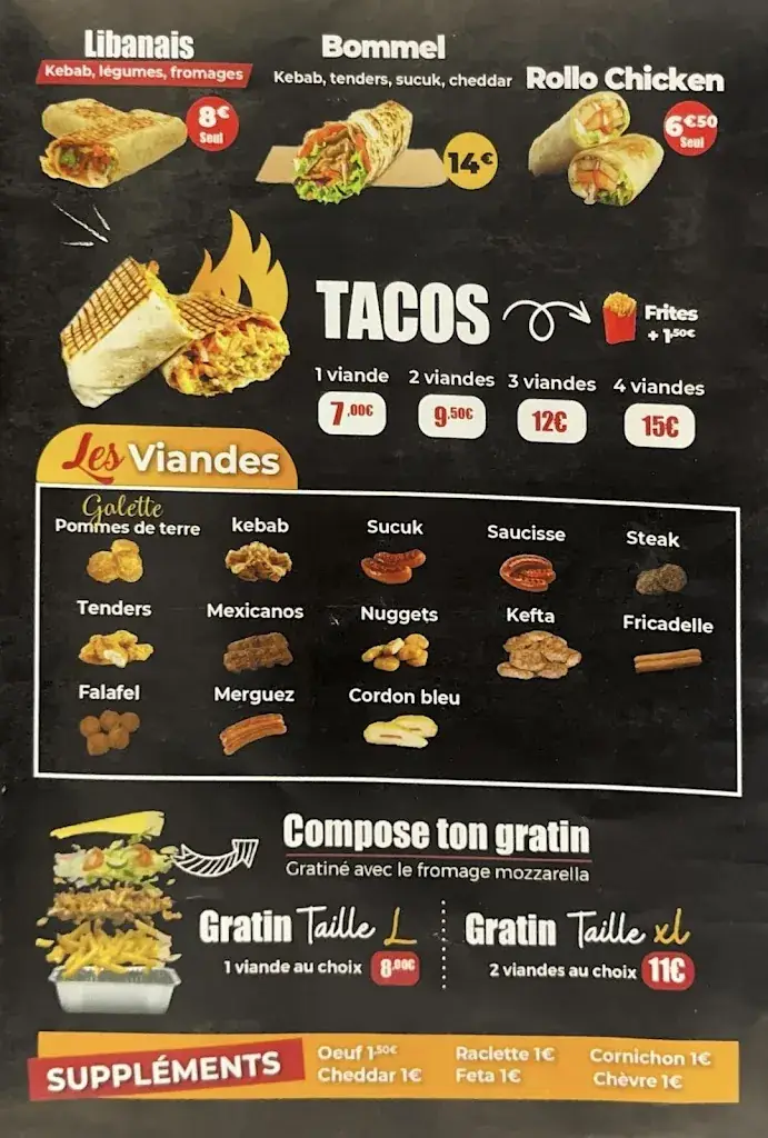 Menu_Restaurant Courrieres_Courrières_immagine_1