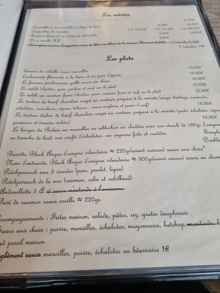 Menu_Le Relais d'Alcy_Auchy-lez-Orchies_image_3