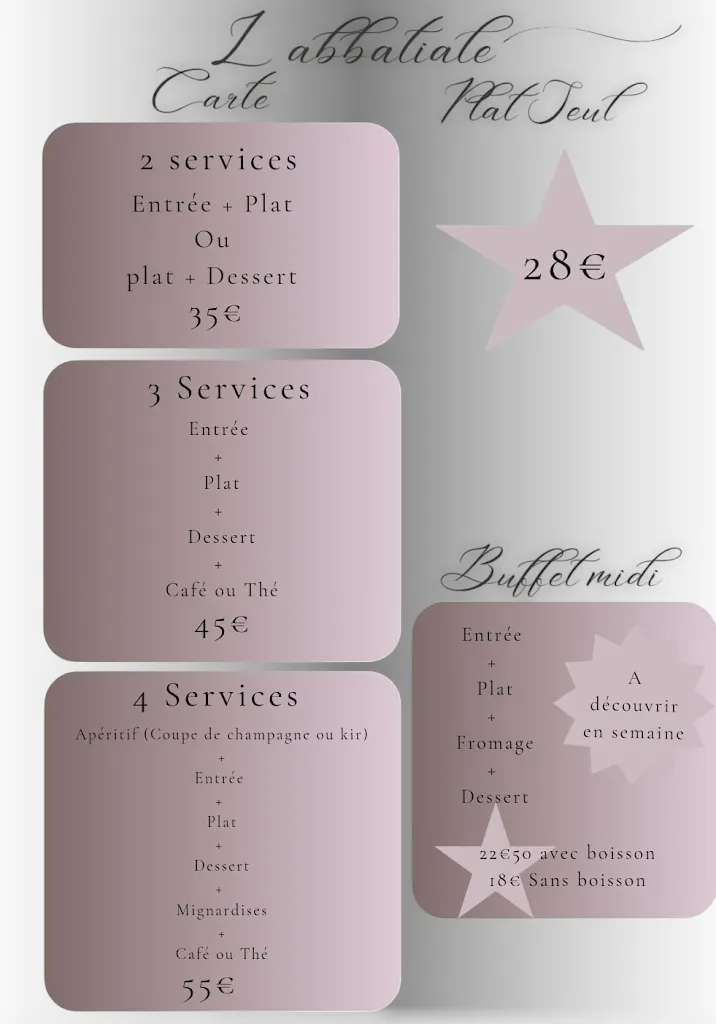 Menu_L'ABBATIALE_Corbie_image_1