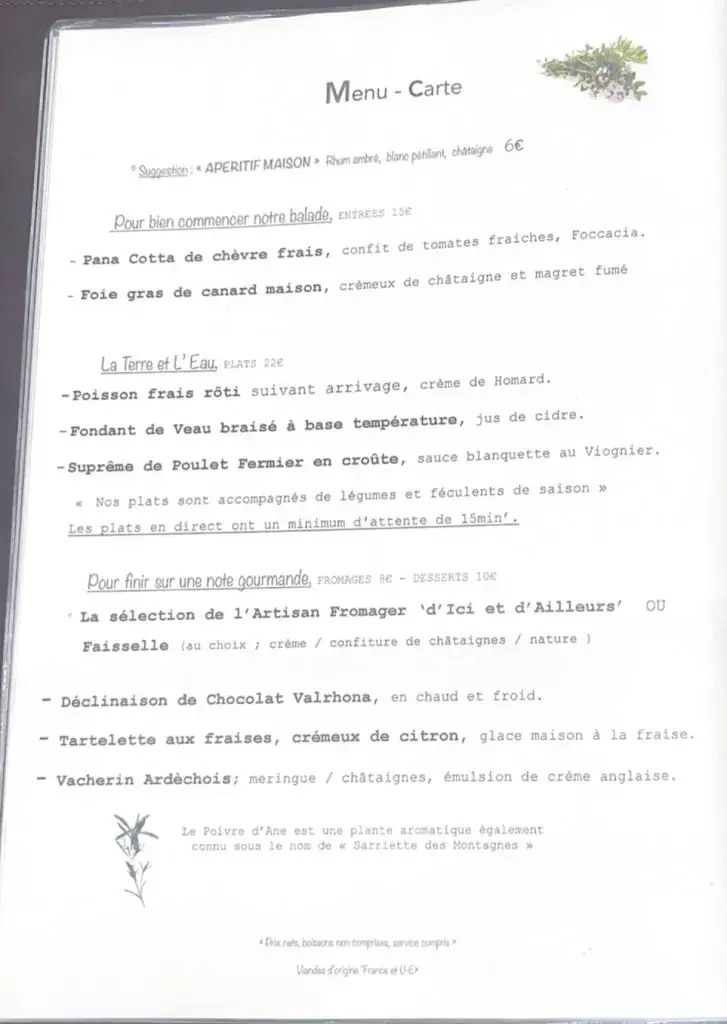 Menu_Le Poivre d'Ane_Coux_image_2