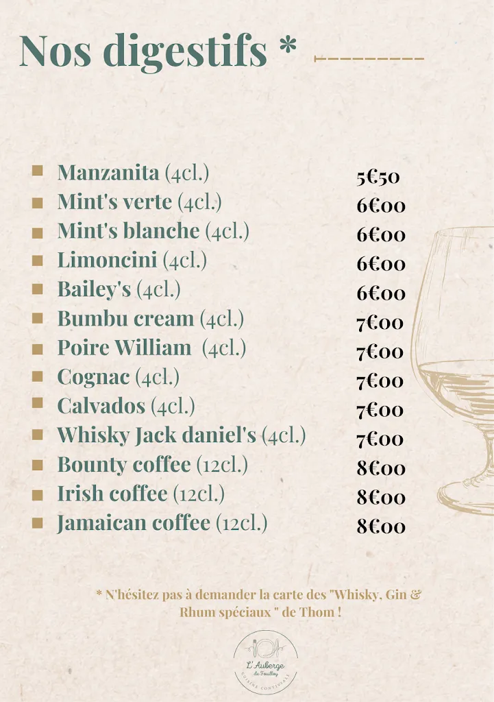 Menu_L'Auberge De Fouilloy_Fouilloy_image_1