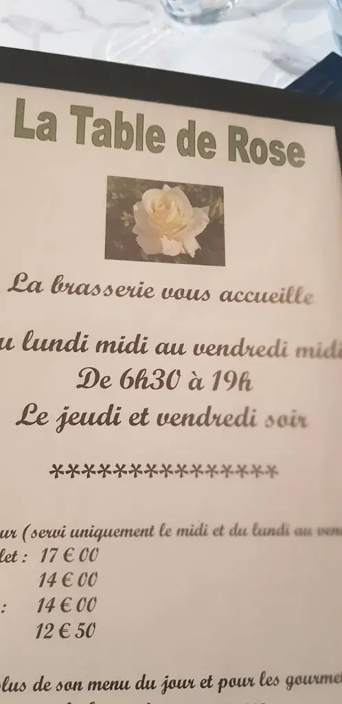 Menu_LA TABLE DE ROSE_Gilly-sur-Isère_image_3