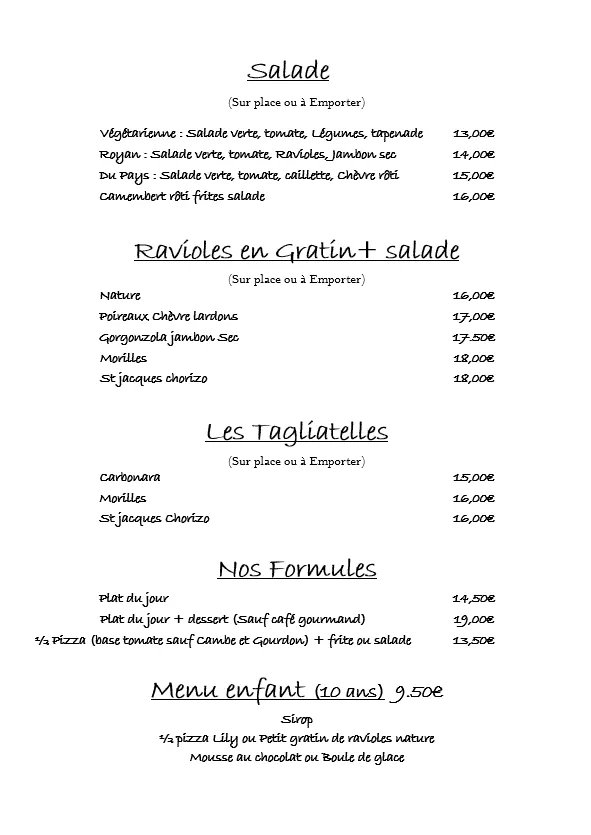 Menu_Le XV de Lily Restaurant Pizzeria_Coux_image_2
