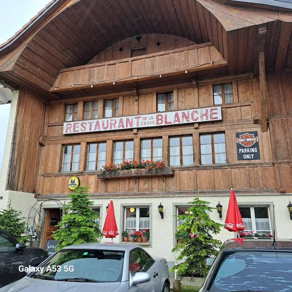 Croix Blanche restaurant in Vuadens