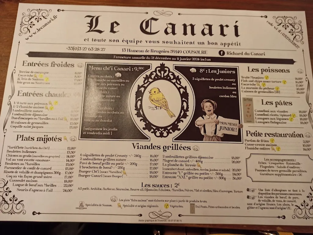 regdel regdel_Le Canari_Cousolre_review