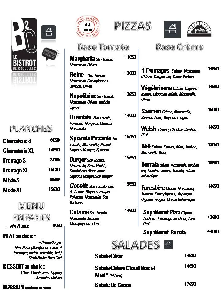 Menü_Le Bistrot De Coquelles - B2C_Coquelles_Bild_4