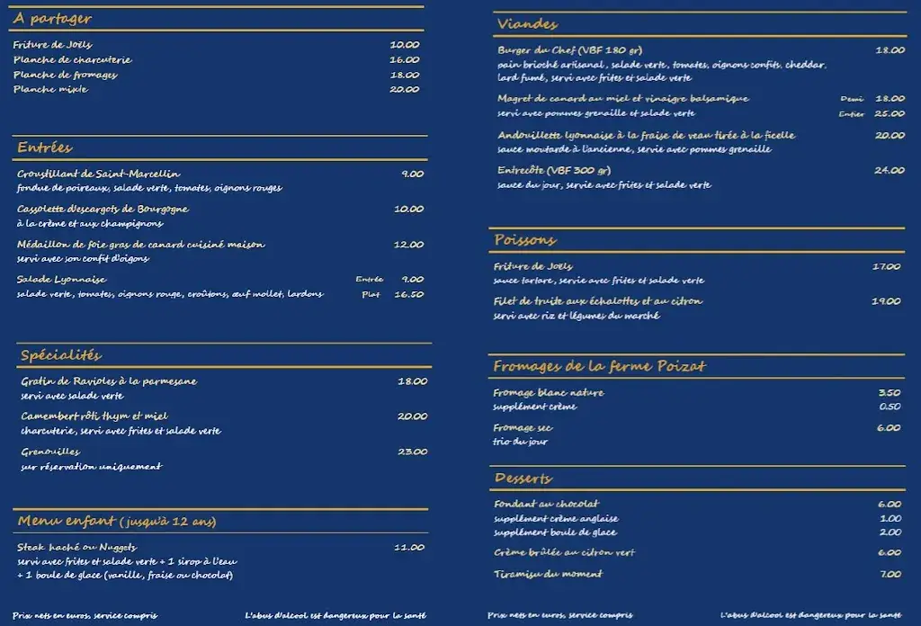 Menu_La Guinguette - Lac des Sapins_Ronno_image_1