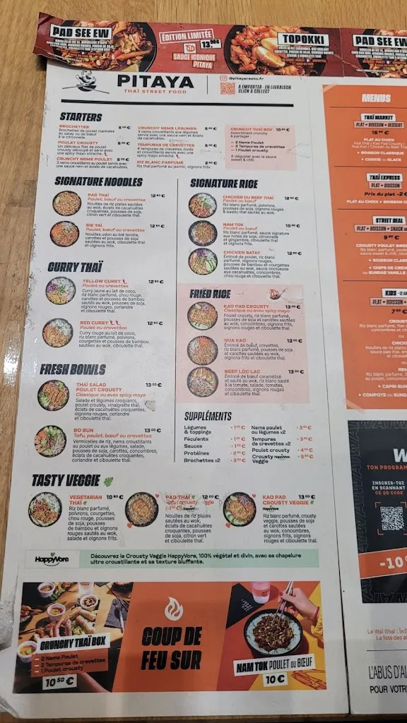 Menu_Pitaya Thaï Street Food_Coquelles_image_3