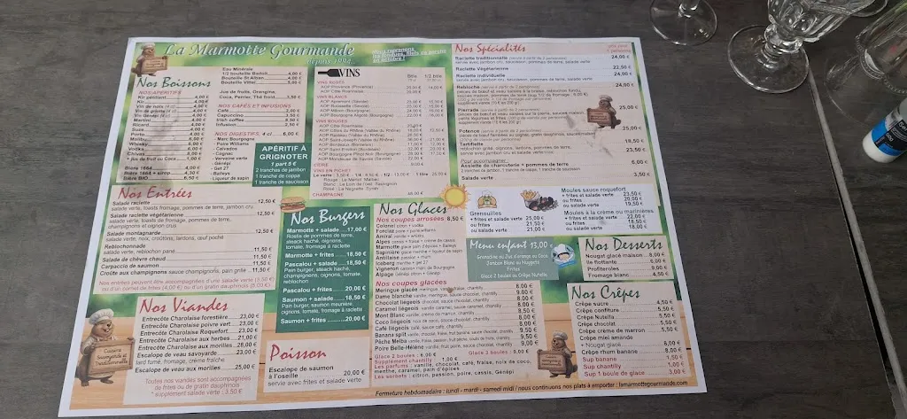 Menu_La Marmotte Gourmande_Roanne_image_2