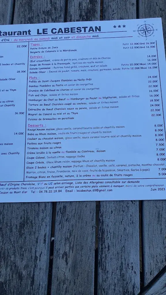 Menu_Restaurant Le Cabestan_Couzon-au-Mont-d'Or_image_2