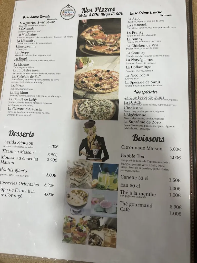 Menu_One piece de l'Orient_Creil_image_2