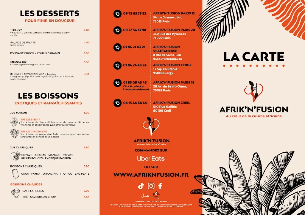 Menu_Afrik'N'Fusion Creil_Creil_image_2