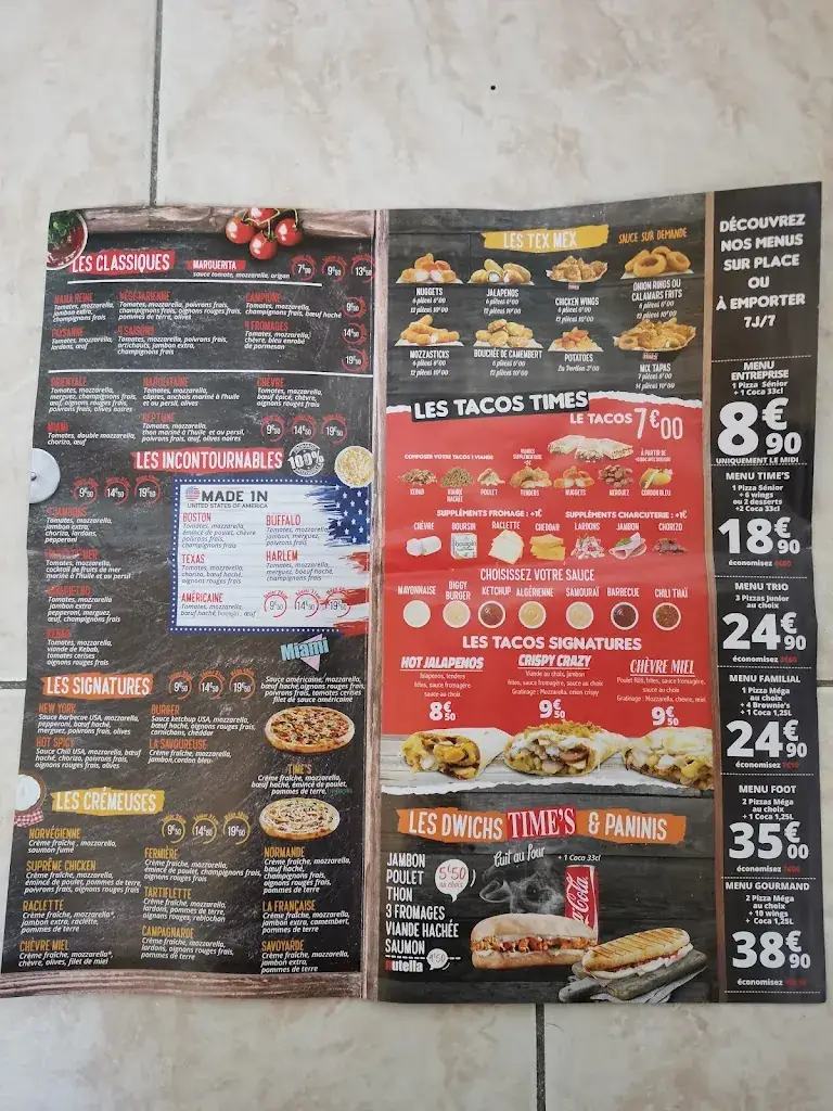 Menu_Frenchy pizza Cuise-La-Motte (Pizza Time's)_Cuise-la-Motte_imagen_4