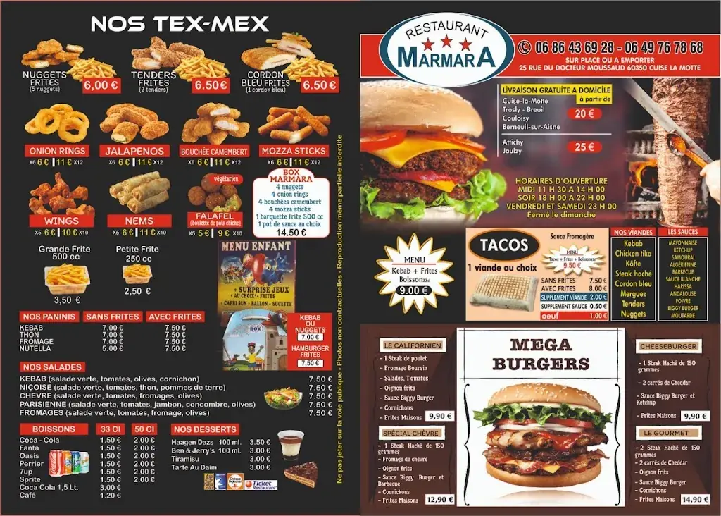 Menu_Restaurant Marmara_Cuise-la-Motte_image_1