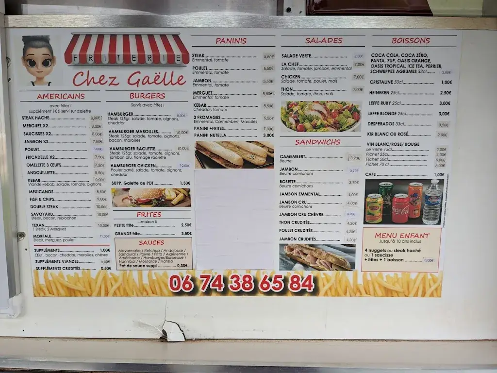 Menu_Friterie Chez Gaëlle_Crouy_image_2