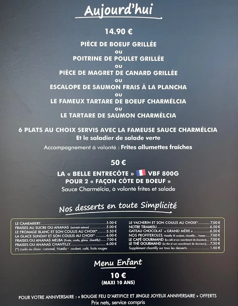 Menu_Bistro Régent Denain_Denain_immagine_2