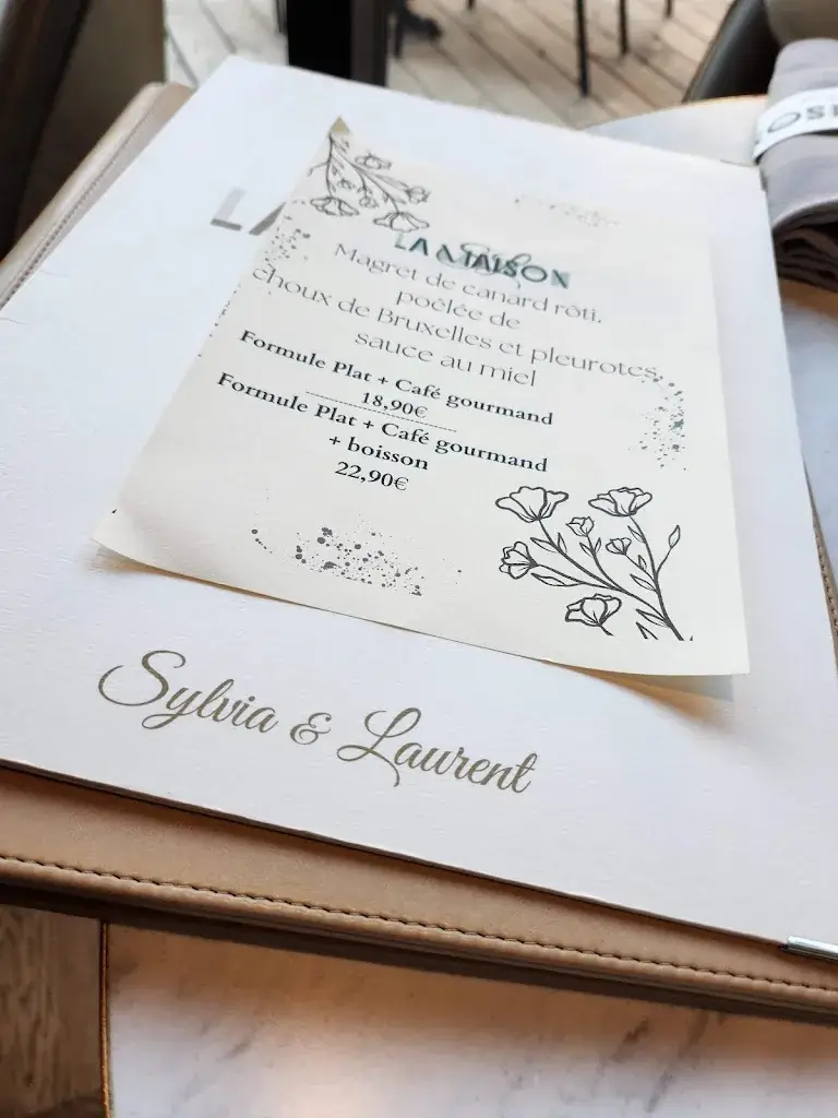 Menu_Restaurant La Maison S&L - Saint Quentin_Saint-Quentin_image_4