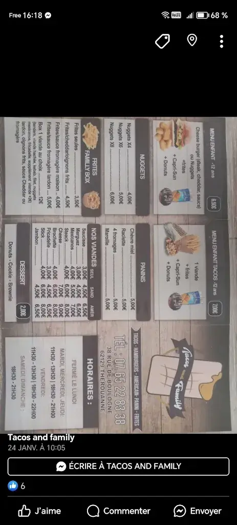 Menu_Friterie du Centre_Divion_image_2