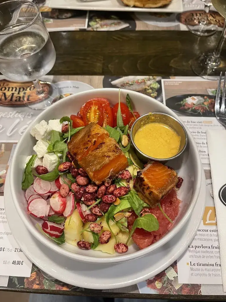 Iris hrlr_Restaurant Le Comptoir du Malt Douai_Férin_review