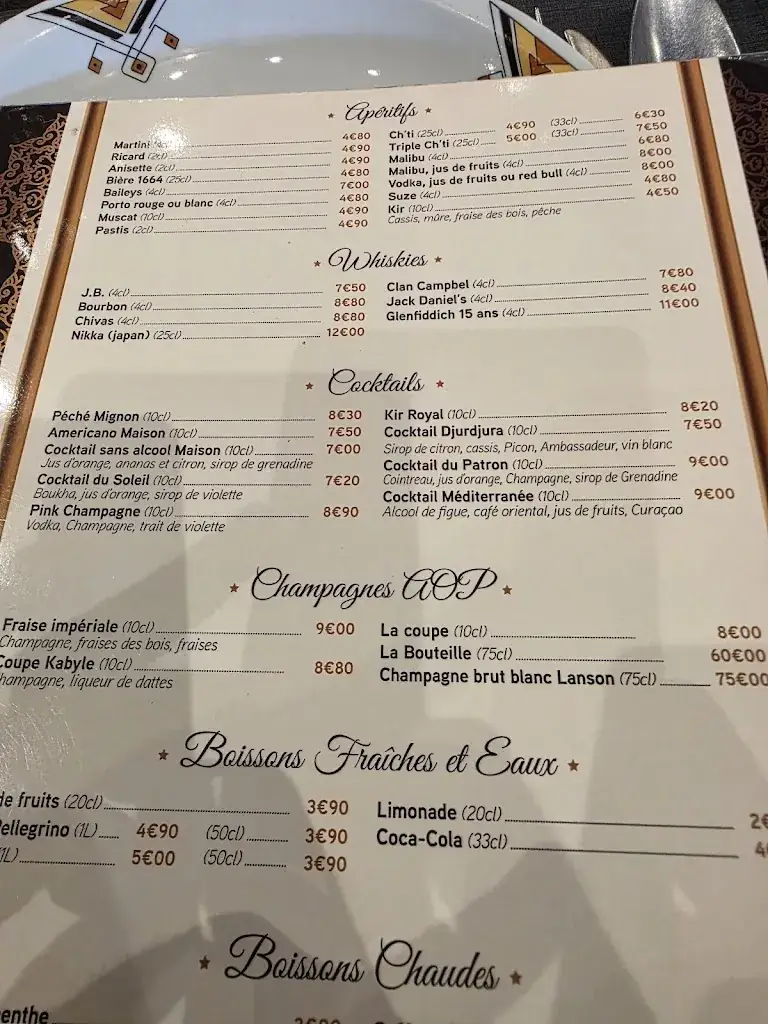 Menu_Le Djurdjura_Douai_image_4