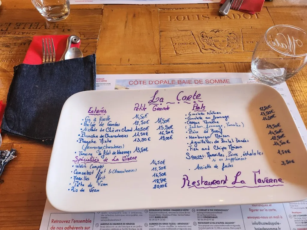 Menu_La Taverne_Dourges_image_1