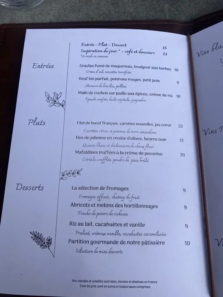 Menu_Restaurant Instinct Amiens_Amiens_image_1