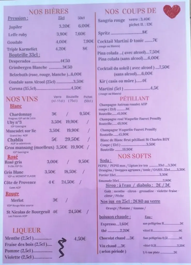 Menu_Le bar à crustacés_Cucq_image_3