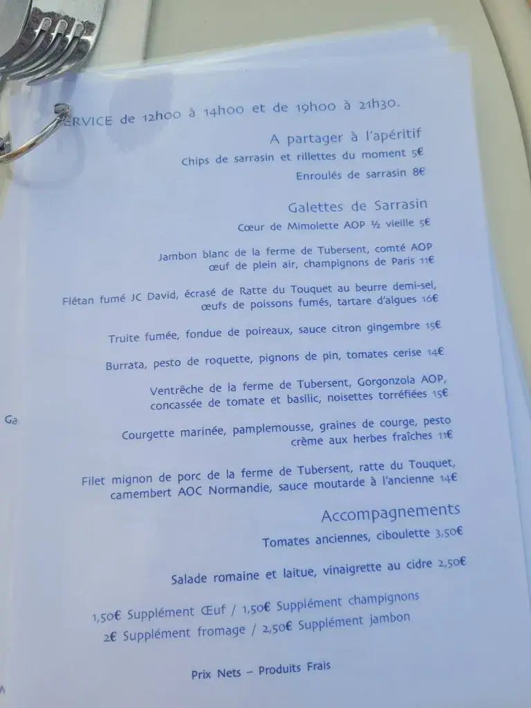 Menu_Crêperie Paulette_Cucq_immagine_2