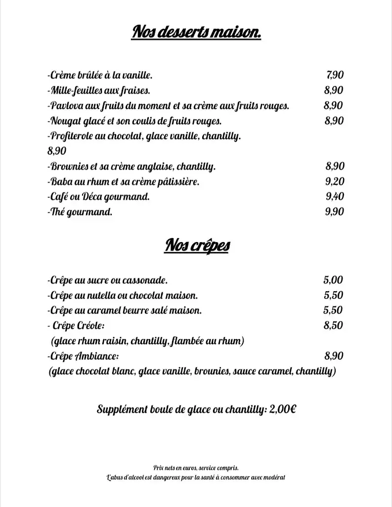 Menu_Restaurant L'Ambiance_Merlimont_image_2