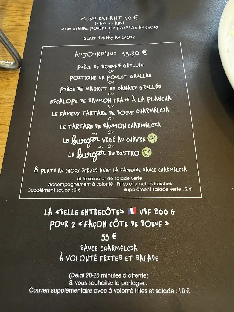 Menu_Bistro Régent Arras_Duisans_image_1
