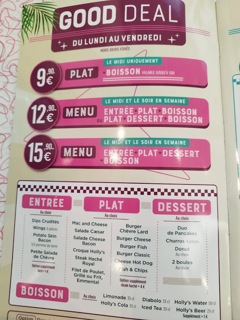 Menu_Holly's Diner_Duisans_image_2