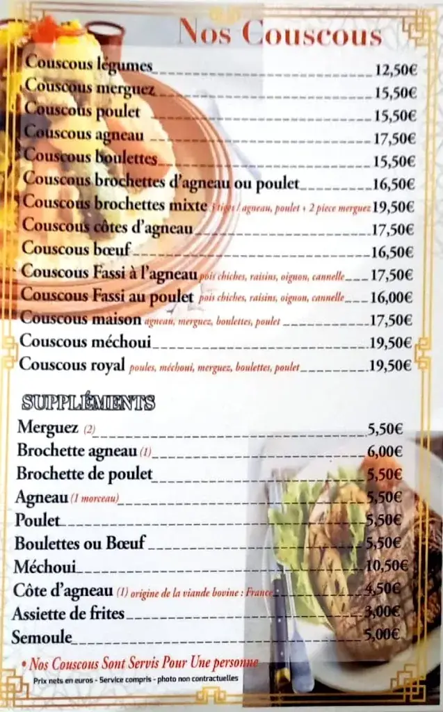 Menu_LE PALMIER D'OR RESTAURANT_Doullens_image_1