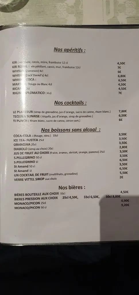 Menu_Al'Pizza au feu de bois_Doullens_image_4