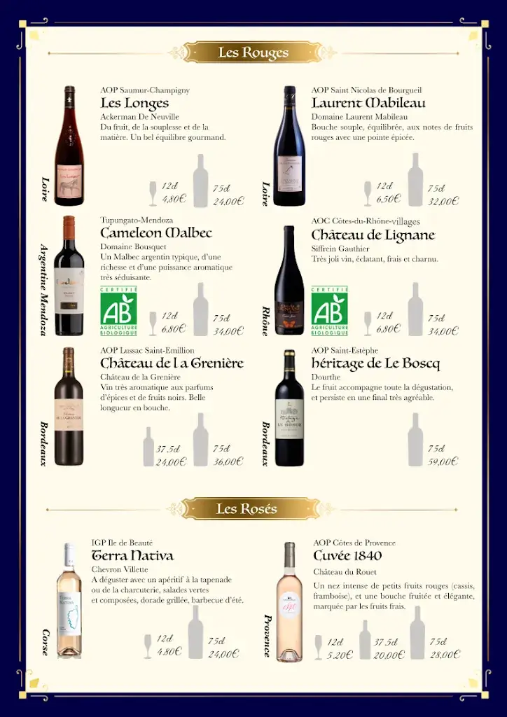 Menu_Restaurant L'Indigo_Douai_image_3