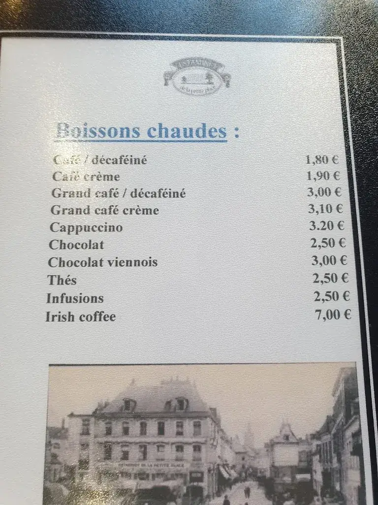 Menu_Estaminet de la Petite Place_Douai_image_2