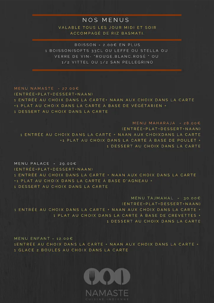 Menu_Namaste_Douai_imagen_3
