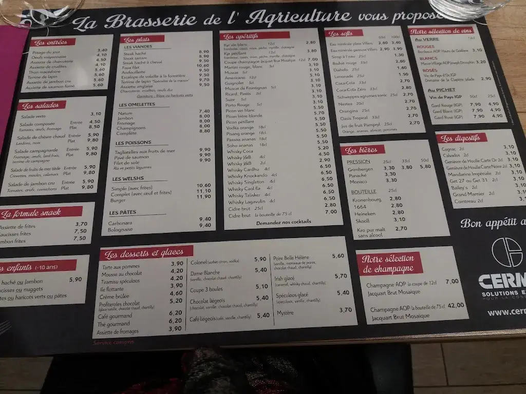 Menu_Brasserie de l'Agriculture_Desvres_imagen_3