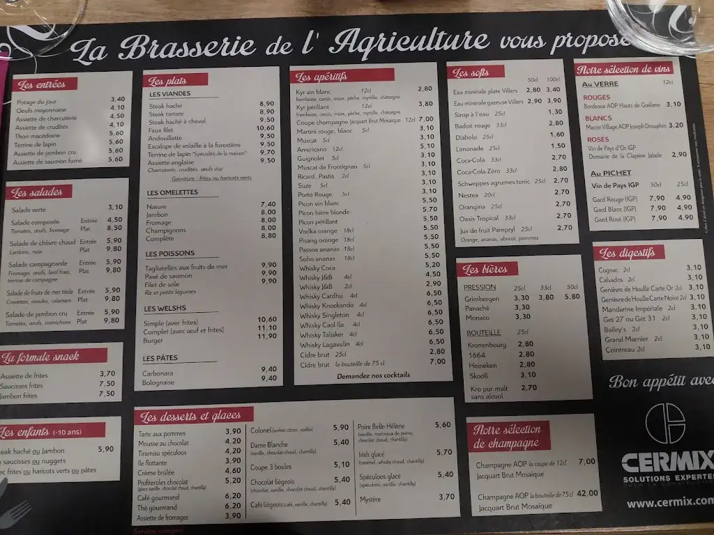 Menu_Brasserie de l'Agriculture_Desvres_imagen_4