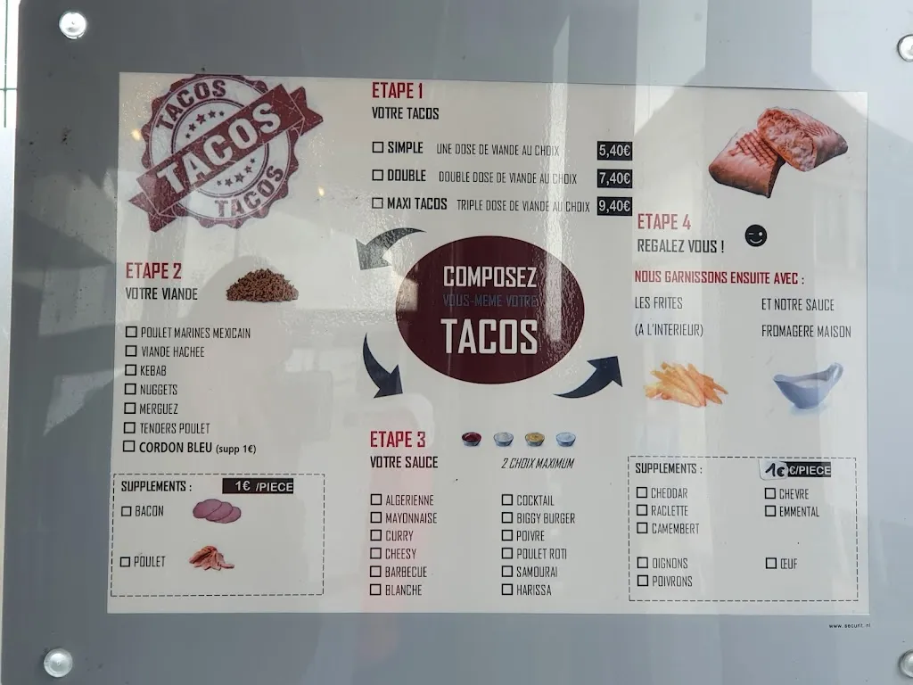 Menü_La friterie Desvroise_Desvres_Bild_2