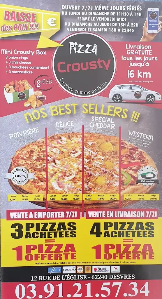 Menu_Pizza crousty desvres_Desvres_image_1